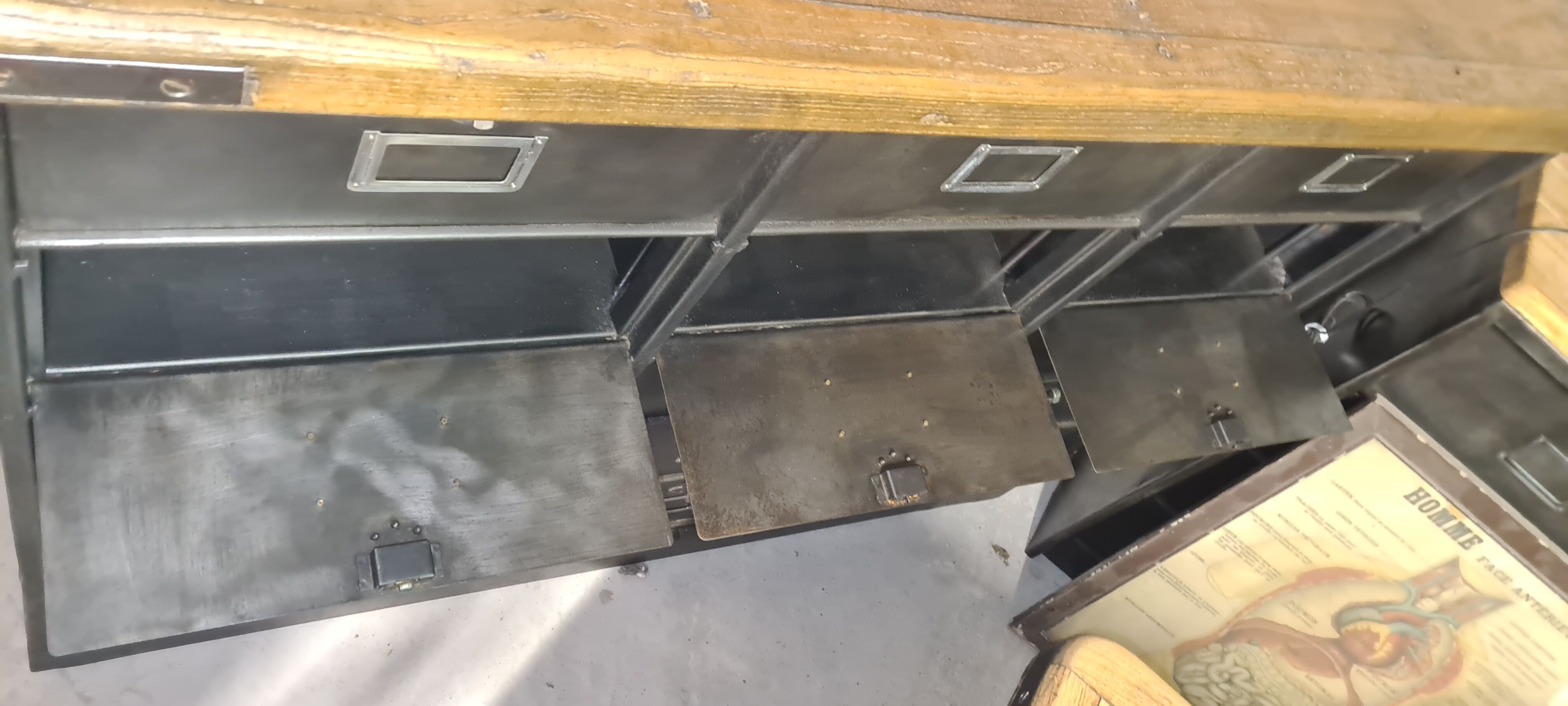 Furniture with valves