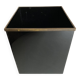 Christian Dior Maison 1970 Black Lucite Waste Paper Basket