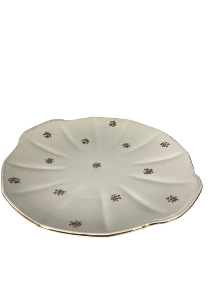 Porcelain cake dish