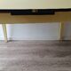 Yellow formica table