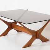 Table basse condor en teck par fredrik schriever-abeln