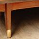 Enfilade wall vitrine in veneered teak from the 1960s.