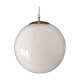 Parscot France hanging Opalin Glass Globe - 30 cm - 60-70 years