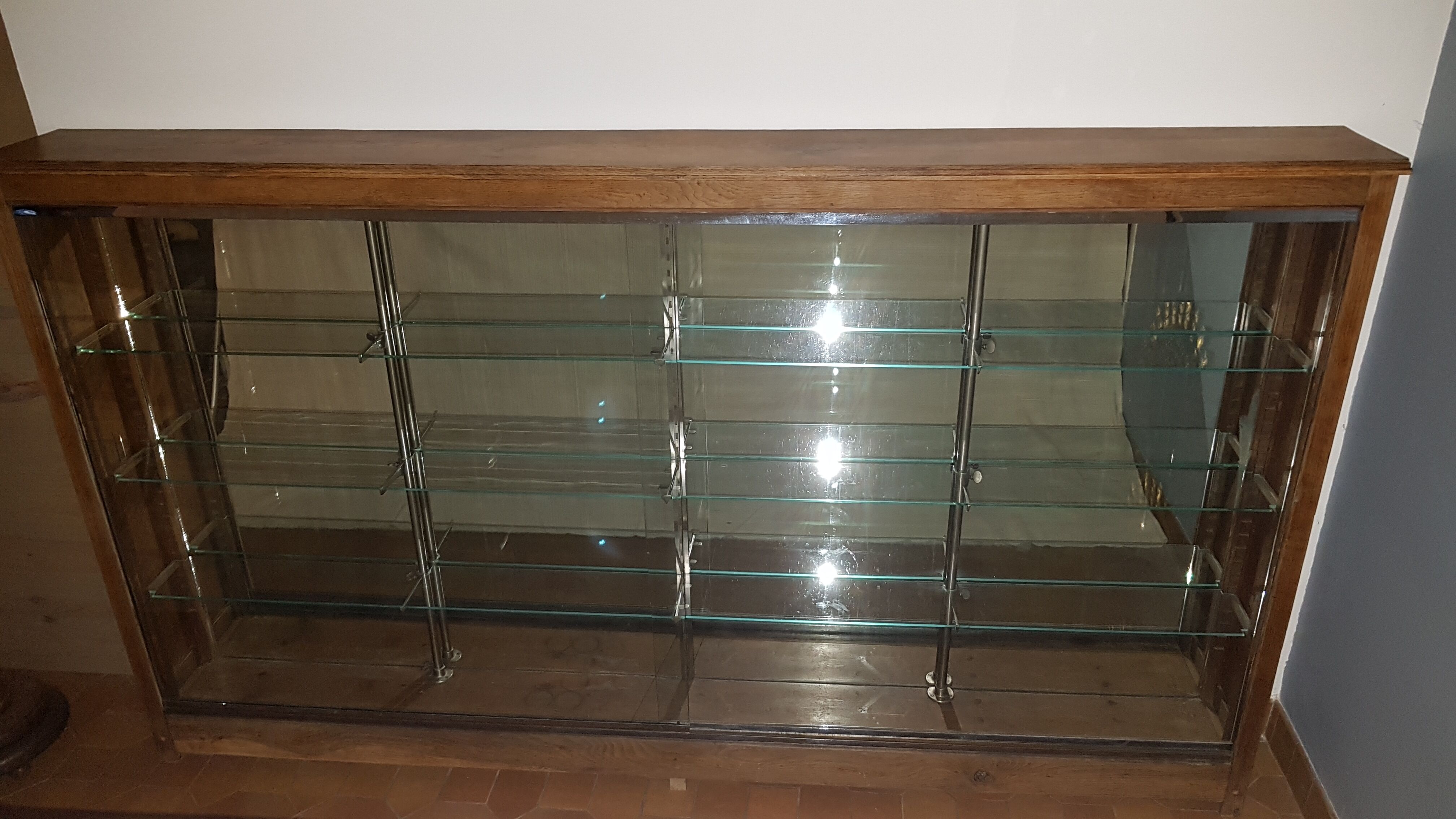 Former store showcase, 1960