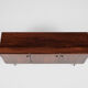 Midcentury danish sideboard with 3 doors in rosewood 1960s