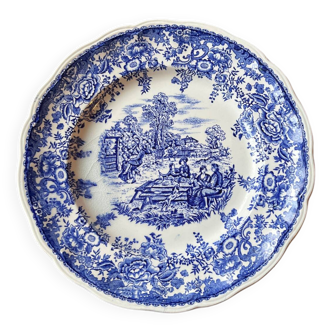 Assiette Luneville