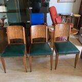 6 Art Deco style chairs