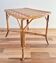 Table rectangulaire en rotin  pour enfant , vintage français, table d'appoi