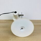 Vintage 60s white spotlight desk lamp