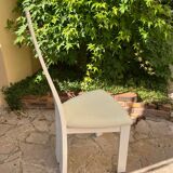 White designer chair