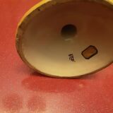 Candlestick faience decor vieux rouen