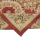 Handmade European Vintage Aubusson Kilim 267 cm x 361 cm