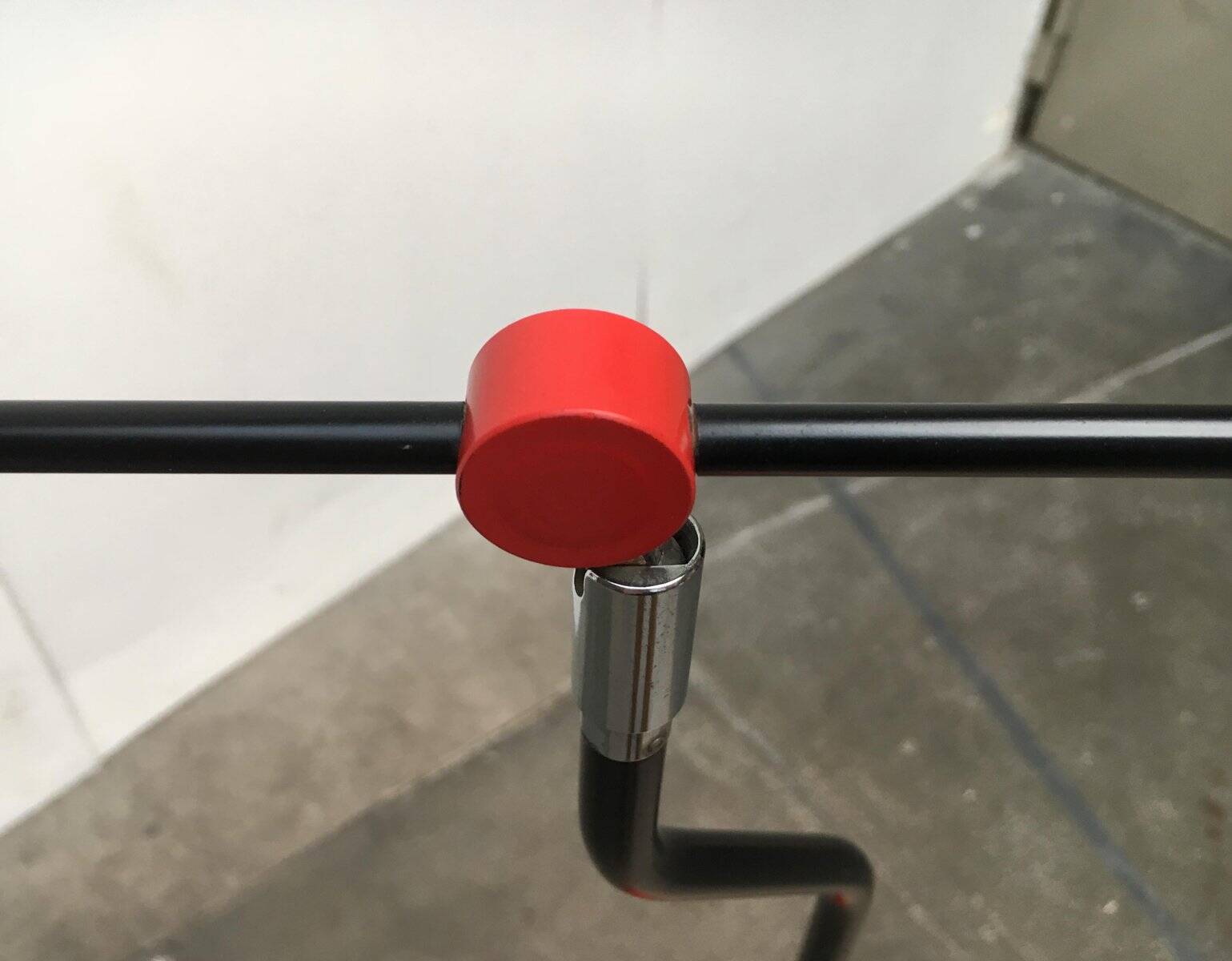 Vintage German postmodern floor lamp by Honsel.