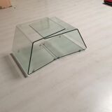 Table basse ou bout de canapé en verre
