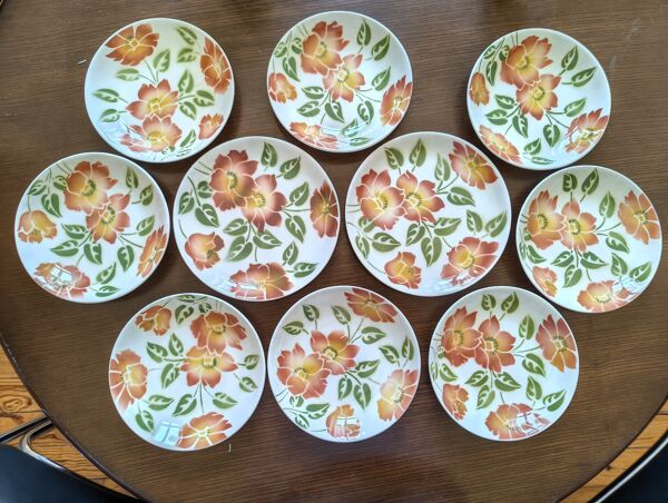 10 assiettes Moulin des Loups
