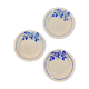 Blue Digoin Sarreguemines Plates