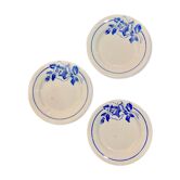 Blue Digoin Sarreguemines Plates