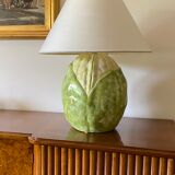 Ceramic cauliflower-shaped lamp base, Italy 1970s