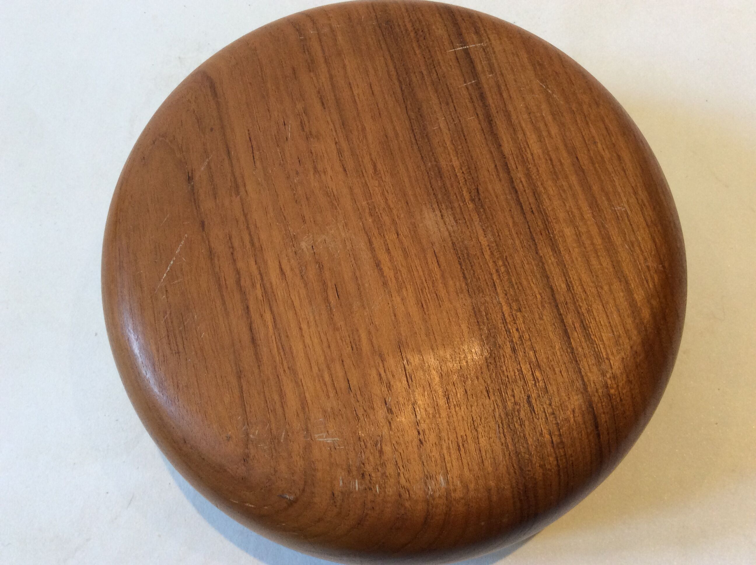 Scandinavian-style teak salad