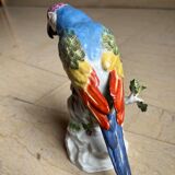 Perroquet en porcelaine de messen