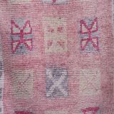 Vintage Turkish rug from Oushak, hand-woven 87x297 cm