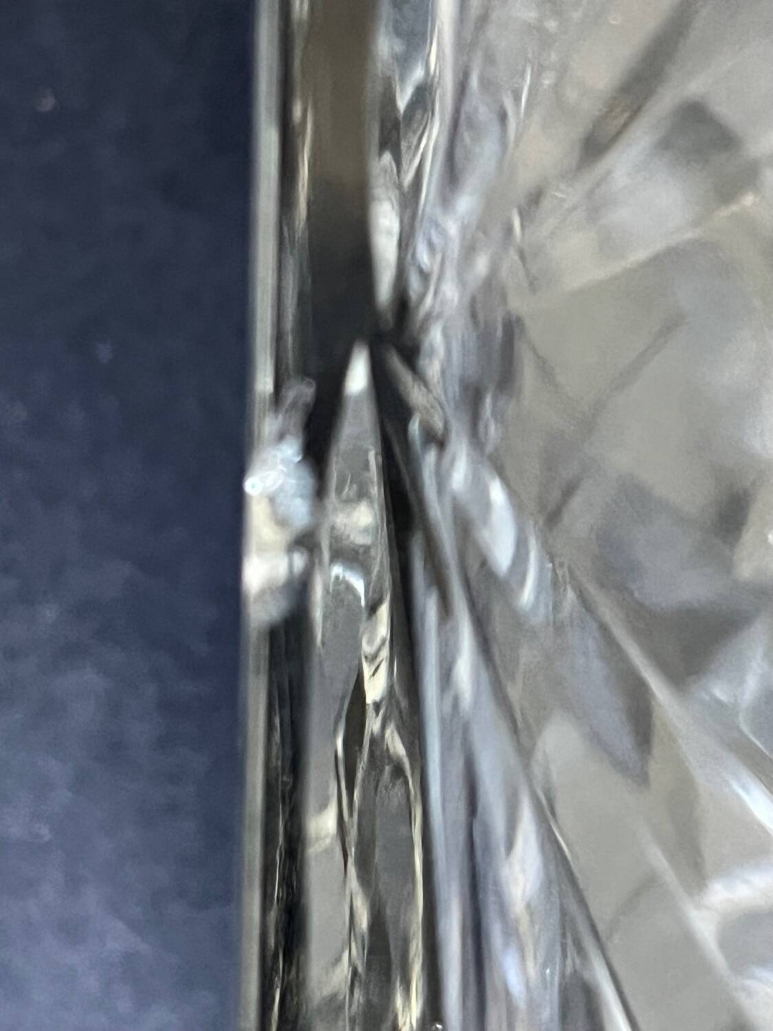 Saint Louis crystal whiskey decanter