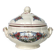 Earthenware tureen from sarreguemines obernai model illustrated by henri loux