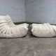 Ligne Roset Togo 1-seater in pouf in Beige Corduroy 10/10