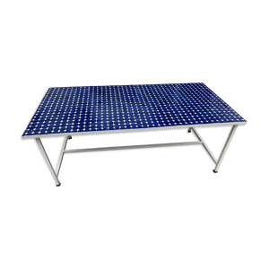 Table de jardin en zellige