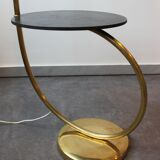 Floor lamp with shelf by Kaiser, Germany, 60's.