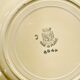 Lot de 9 assiettes plates anciennes Ste Amandinoise St Amand made in France