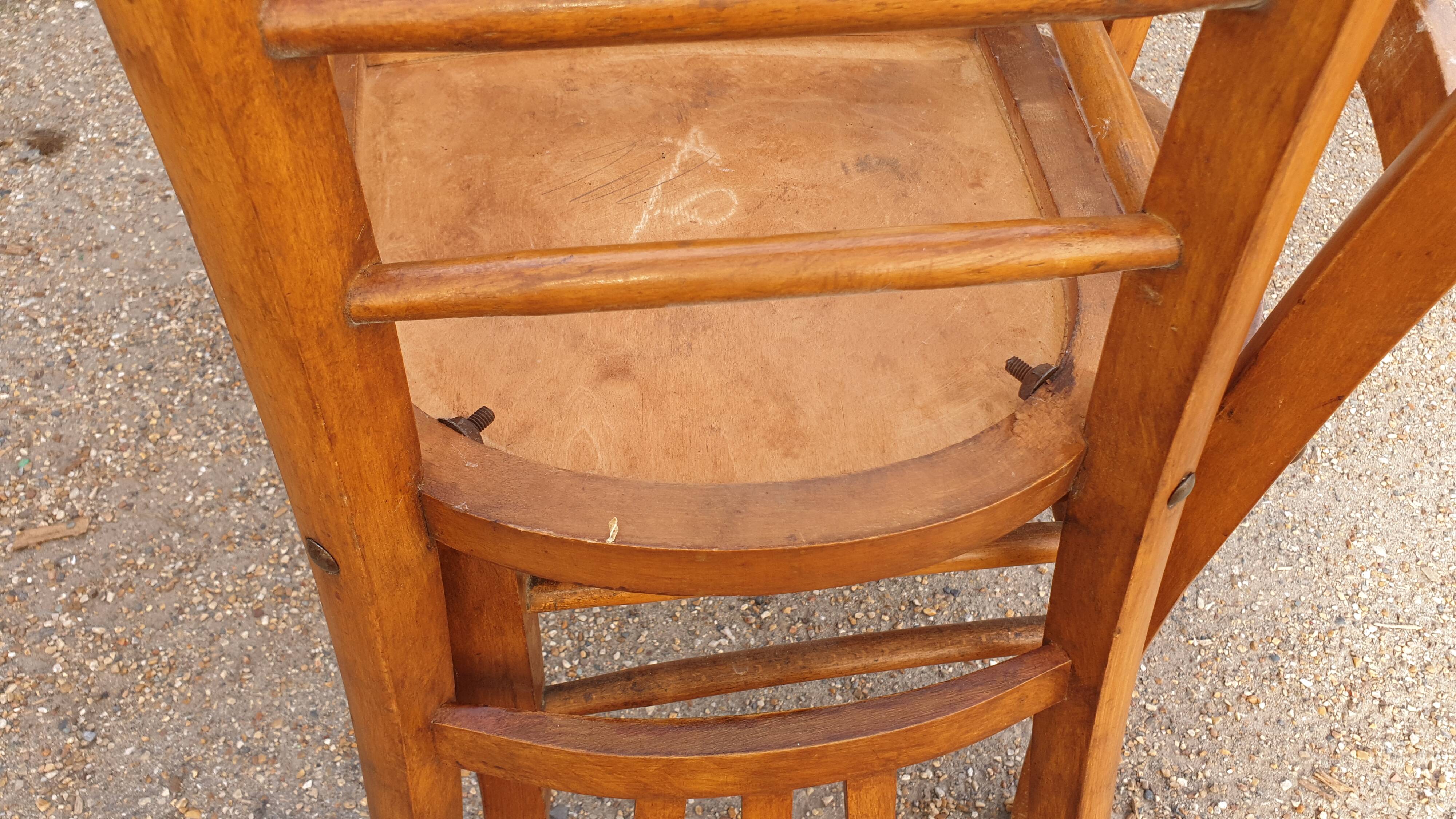 Set of 3 bistro chairs