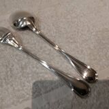 Fourchette cuillere a ragout métal argenté orfèvre Christofle Spatours