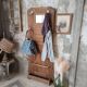Wooden coat rack