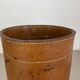 lovely real leather paper bin basket by Torben Ørskov & Co Denmark, 1960s