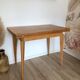 Table à manger extensible des années 60