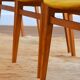 Suite de 4 chaises scandinave 1960s