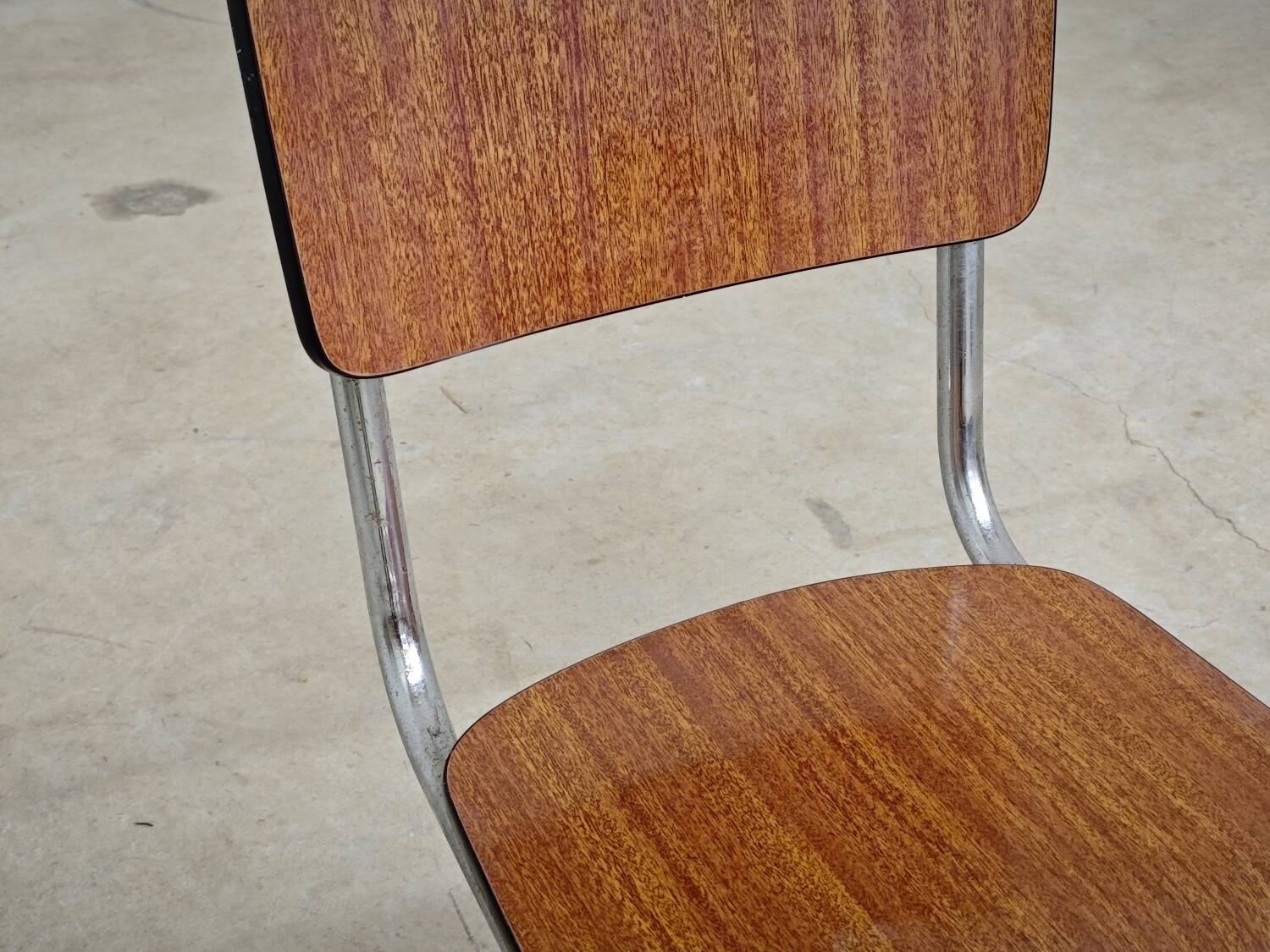 Breuer style formica chair