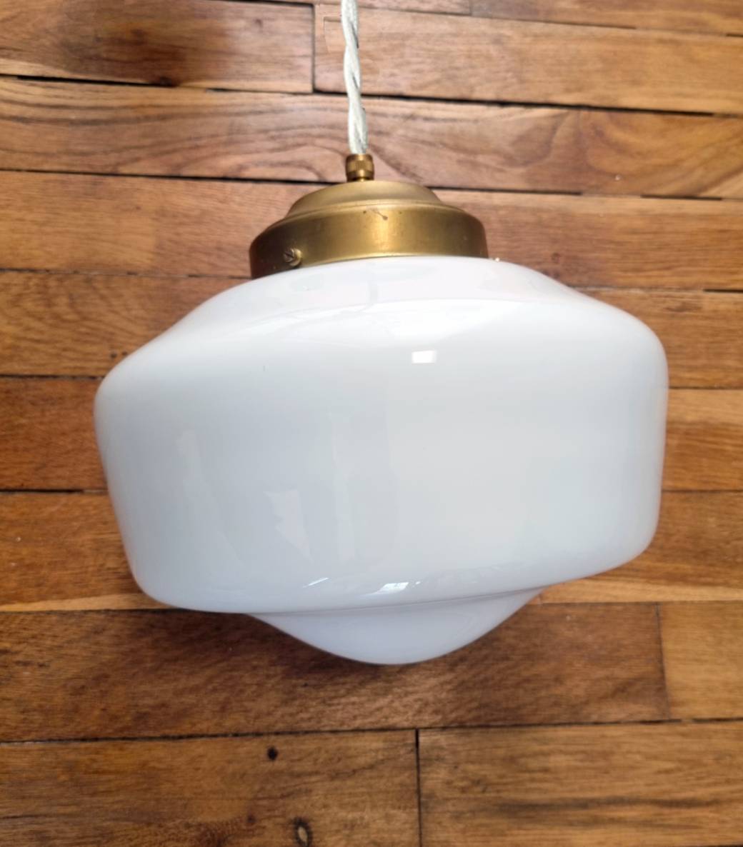suspension globe opaline Harold