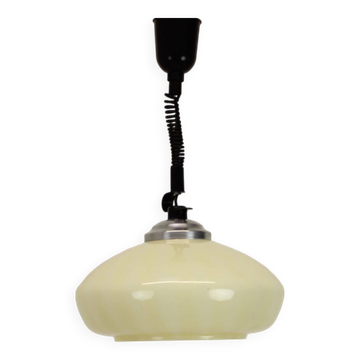 Mid-Century Extendable Pendant, 1960s, Czechoslovakia