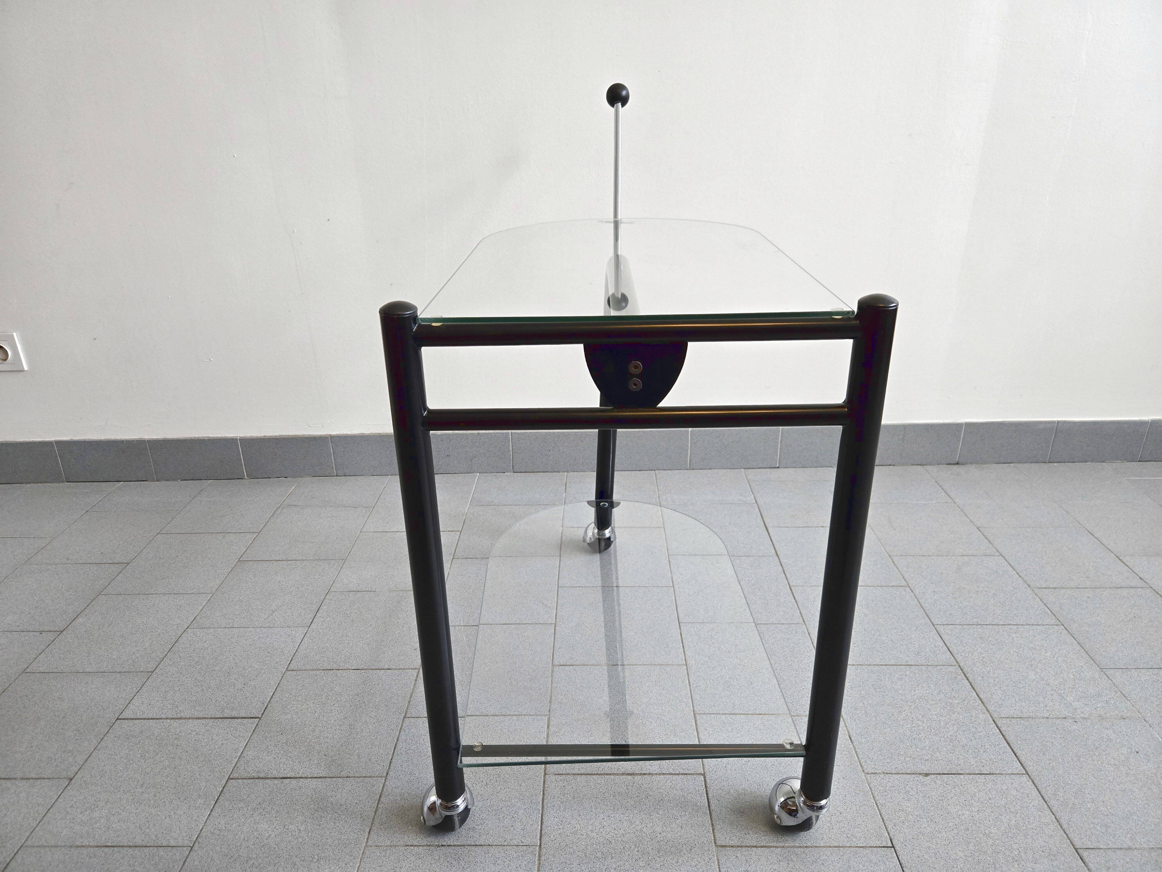 Vintage 1980s rolling trolley