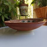 large ceramic fruit bowl with ethnic and turtle decoration 2007