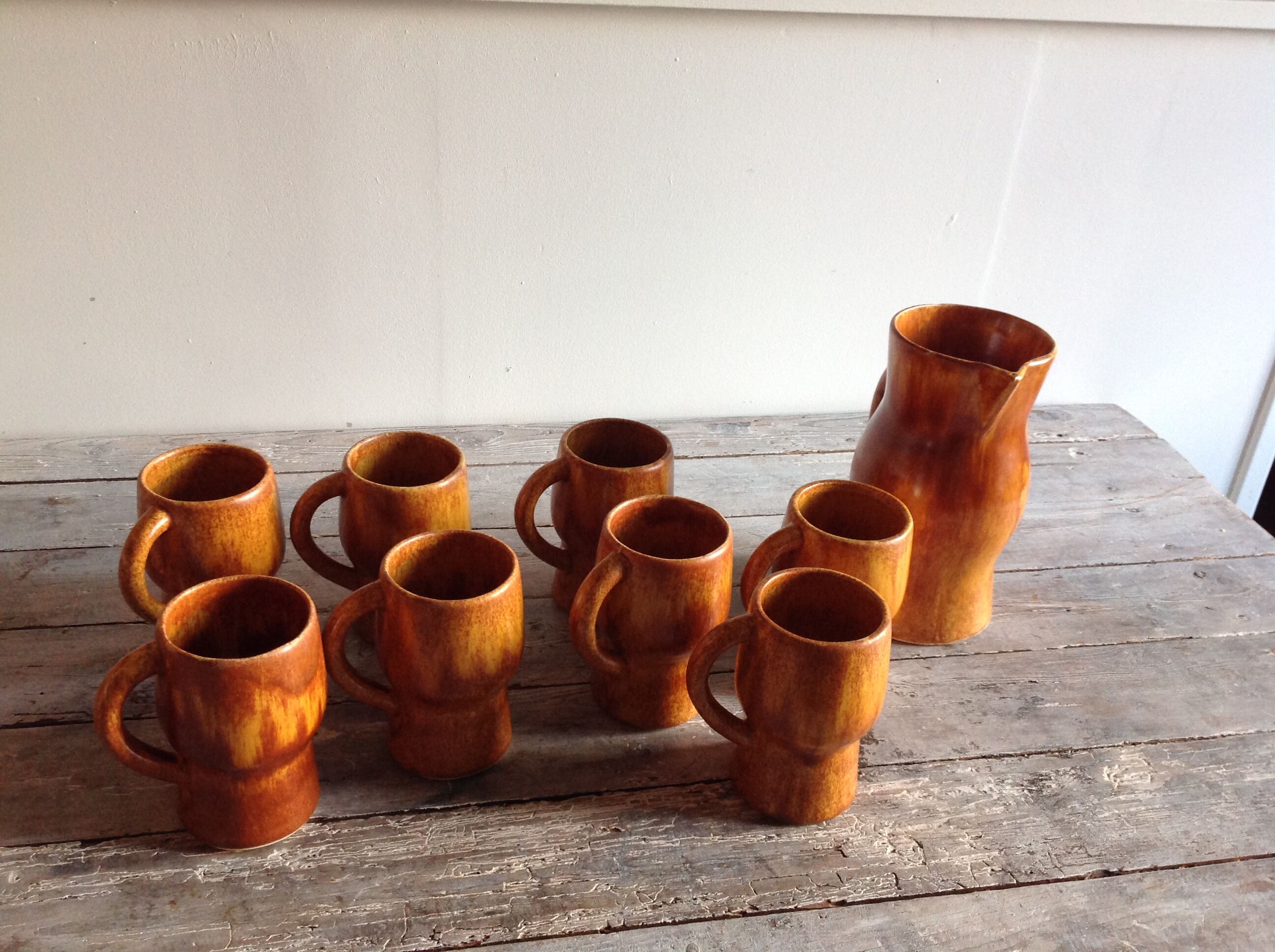 Sandstone coffee service