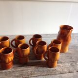 Sandstone coffee service