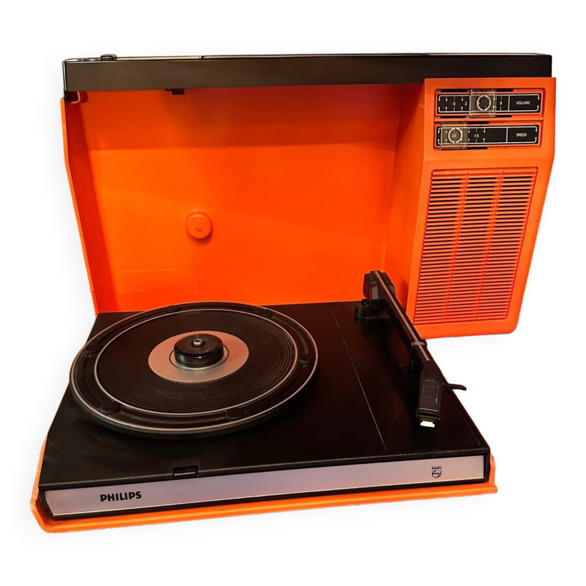 Philips 70' vintage vinyl turntable