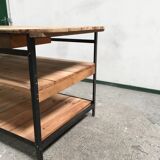 Counter to shelves of business