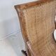Colonial Style Carved Caned Plantation Chair