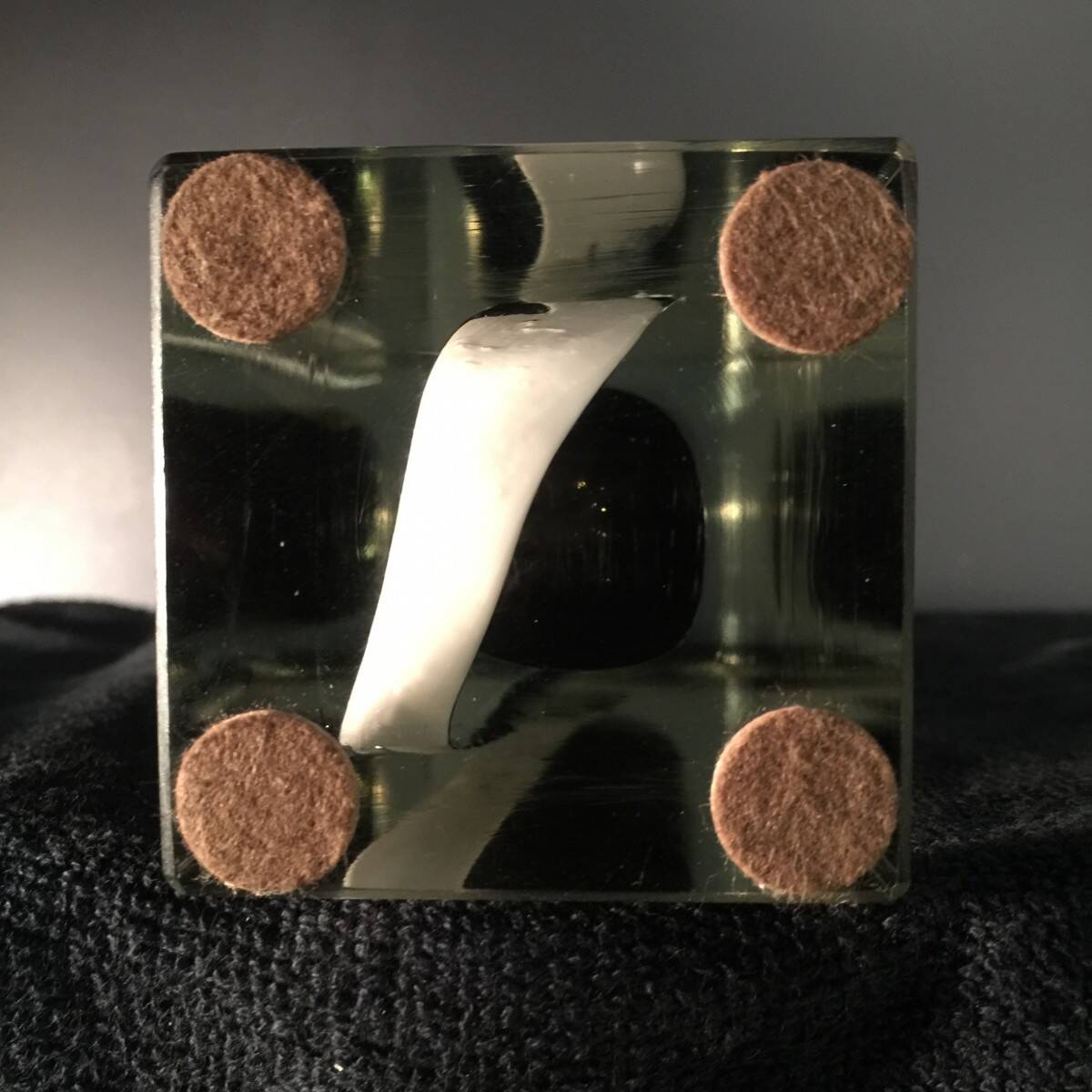 FLAVIO POLI for SEGUSO Vetri d'arte, Multi-layered glass vase, Murano, circa