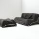 Canapé Yoko en alcantara par Michel Ducaroy pour Ligne Roset France