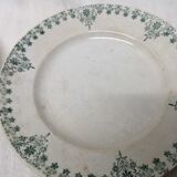 Assiettes plates Moulin des loups 452 ancienne vintage Lot de 2